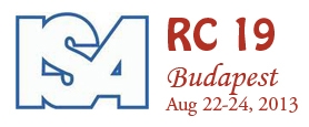 ISA RC 19 Budapest 2013 logo